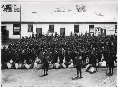 World War 1, Australia Western Australia Blackboy Hill, 1917