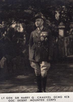 World War 1, Australia, CHAUVEL, 1919