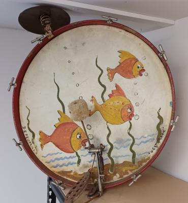 Drum Set - owned by D E Feutrill