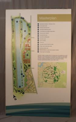 SIGN ADVERTISING - MASTERPLAN - CHAMPION LAKES