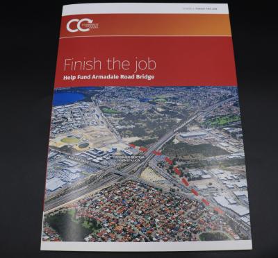 BROCHURE - "FINISH THE JOB / HELP FUND ARMADALE ROAD BRIDGE"