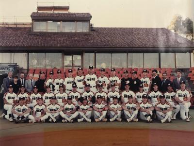Perth Heat – 1990/91 Australian Baseball League champions