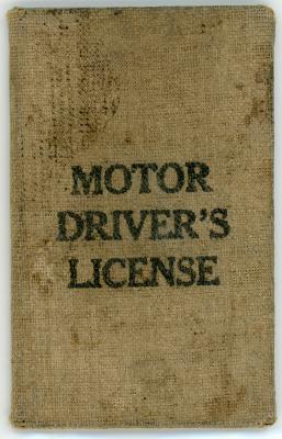 Driver’s License issued to Charles Frederick JACKMAN     