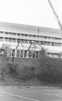 BSHS During The Construction Of The Gymnasium