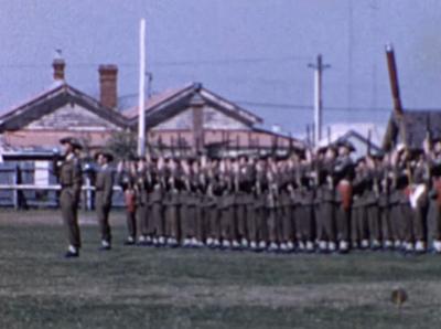 Presentation Of Colours To BHS Cadet Unit