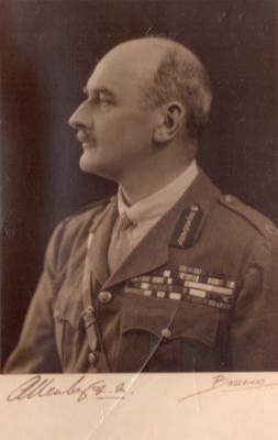 World War 1 , Europe, ALLENBY, 1919