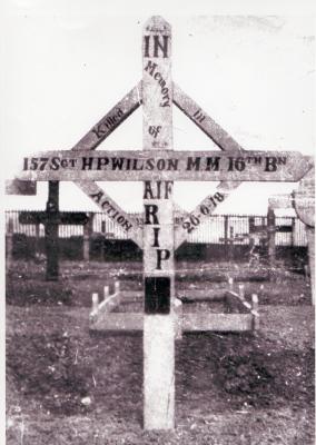 World War 1 , Europe, WILSON, 16 Battalion, 1918