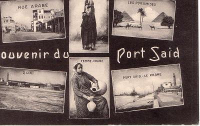 World War 1, Middle East Egypt Port Said, 1915