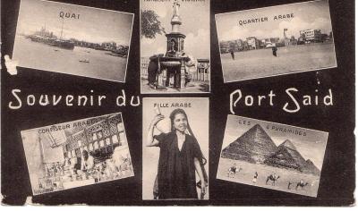 World War 1, Middle East Egypt Port Said, 1915