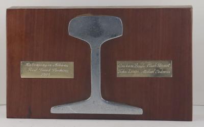 Katanning in Albany Rail Track Pushing Trophy