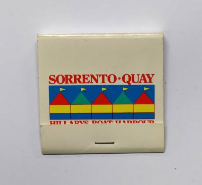 Matchbook, square, Sorrento Quay