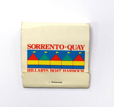 Matchbook, square, Sorrento Quay