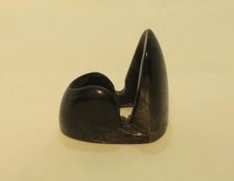 SCRIMSHAW Baleen ornament stand