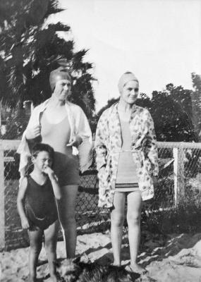 Ward Family At The Freshwater Bay