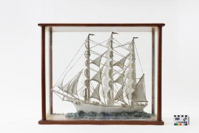 Model of Sailing Ship by Shiner Ryan