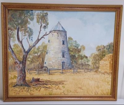 Painting - "Chapman's Mill" by Joyce Curtis