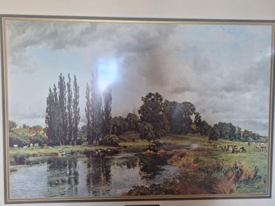 Landscape paddock/countryside painting