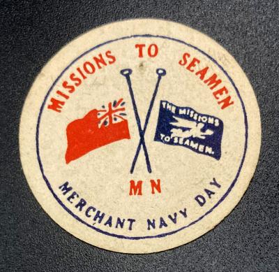 Missions to Seamen Merchant Navy Day Appeal pin - 1