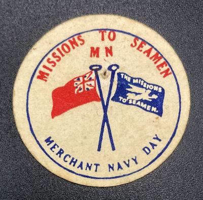 Missions to Seamen Merchant Navy Day Appeal pin - 2