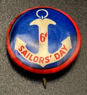 Sailors' Day fundraising button