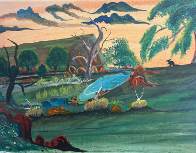Kangaroos in the spinifix