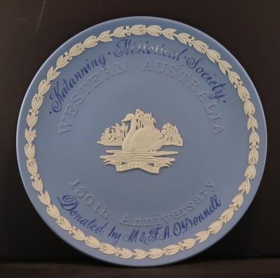Souvenir Wedgewood Plate for 150th Anniversary of Western Australia's Foundation