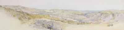 World War 1, South-West Asia, Türkiye, Gallipoli, MOORE-JONES, "Sketches Made at ANZAC", Plate 5 - The Turk Entrenched Positions, 1915
