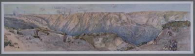 World War 1, South-West Asia, Türkiye, Gallipoli, MOORE-JONES, "Sketches Made at ANZAC", Plate 4, The Historic Positions,1915