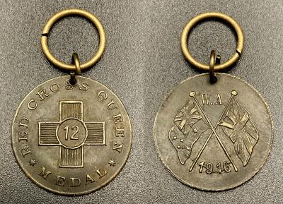 Red Cross Queen Medal 1916 - Western Australia