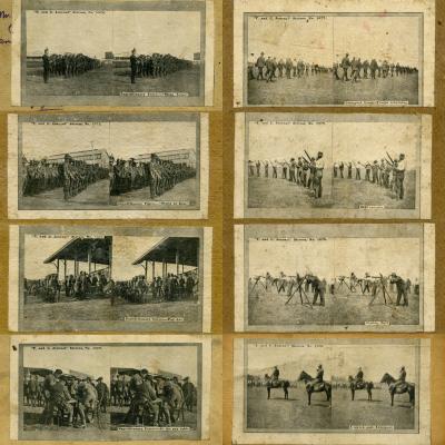 Handmade stereoview cards from 'The Town and Country Journal'