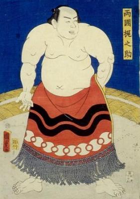 Portrait of a Sumo Wrestler