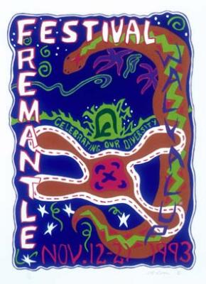  Festival Fremantle poster - Celebrating our Diversity