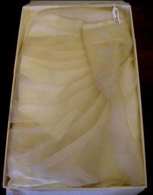 Sculpted pleat skirt