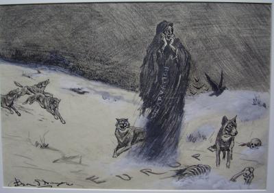 CARTOON - STARVATION IN EUROPE
