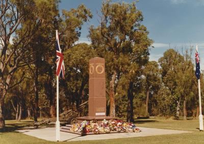 Post 1970, Australia. Western Australia, Kings Park, Tobruk Memorial,1985