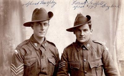 World War 1, Europe, GILLETT, MURPHY, 44 Battalion, 1917