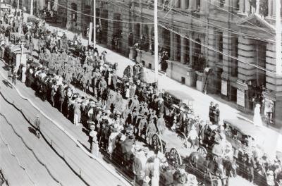 World War 1, Australia Western Australia Perth, 11 Battalion, 1914