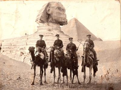 World War 1, Middle East Egypt Giza, HEPBURN, 28 Battalion, 1915