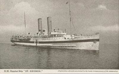 World War 1, Europe, HMHS St George, Boyd, 1919