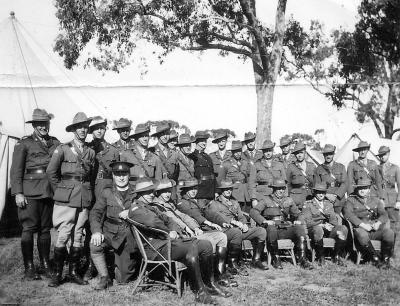 World War 1, Australia Western Australia Blackboy Hill, 1916