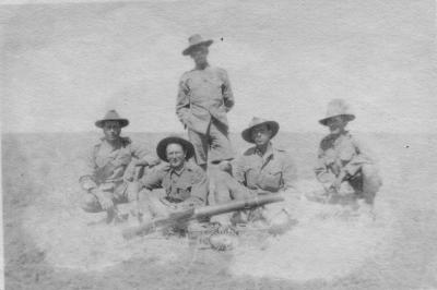 World War 1, Middle East Gaza, 14 Australian Light Horse, 1917