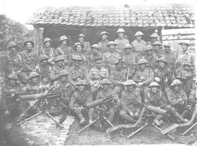 World War 1, Europe, O'REILLY, 12 Machine Gun Company, 1917