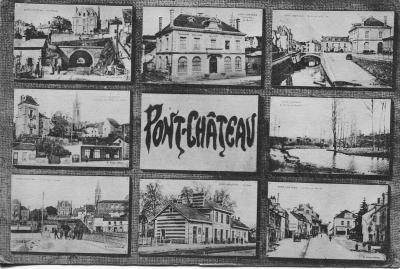 World War 1, Europe France Pont château, 1914