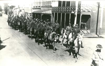 World War 1, Australia Western Australia Perth, 10 Australian Light Horse, 1916