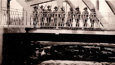 World War 1, Middle East Mansura Bridge, 10 Australian Light Horse, 1918