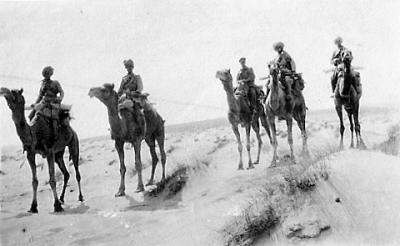 World War 1, Middle East, Imperial Camel Corps, 1917