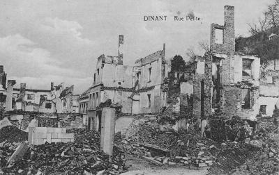 World War 1, Europe Belgium Dinant, 1914
