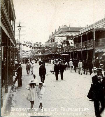 Boer War, Western Australia, Fremantle, Western Australian Mounted Infantry, 1899