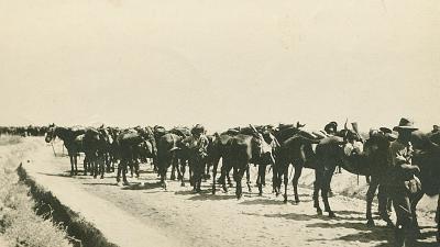 World War 1 , Middle East, 10 Australian Light Horse, 1918