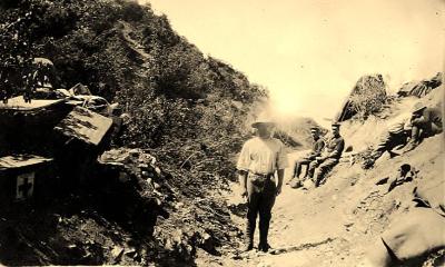 World War 1, Europe, Türkiye, Gallipoli, Anzac Cove, THOMAS, 4 Field Ambulance, 1915
